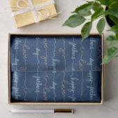 Papier Mousseline Joyeuse Fête des Pères (Cadeau)