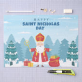 Papier Mousseline Joyeuse Saint-Nicolas (Artisanat)