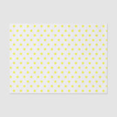 Papier Mousseline Joyeuses et brillantes étoiles jaunes en vacances  (Recto)