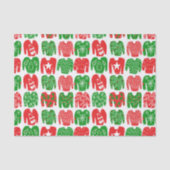 Papier Mousseline Joyeuses fêtes de Noël laid Sweater cadeau (Recto)