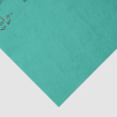 Papier Mousseline Joyeuses fêtes ! Rennes sur vert  (Détail)