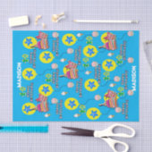 Papier Mousseline Joyeux 10e anniversaire Tissue Paper #10 Blue (Artisanat)