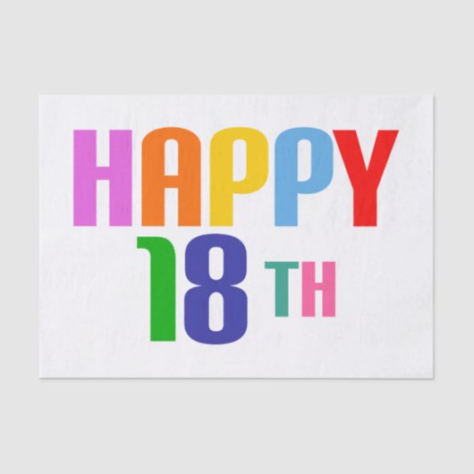 Papier Mousseline Joyeux 18e (Recto)