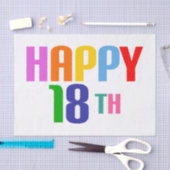 Papier Mousseline Joyeux 18e (Artisanat)