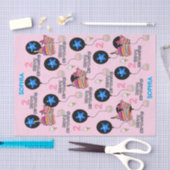 Papier Mousseline Joyeux 2e anniversaire Tissue Paper #2 Rose (Artisanat)