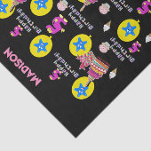 Papier Mousseline Joyeux 5e anniversaire Tissue Paper #5 Anniversair (Détail)