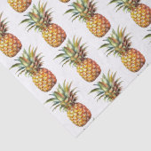 Papier Mousseline Joyeux ananas tropicaux (Détail)