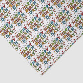 Papier Mousseline Joyeux anniversaire (Détail)