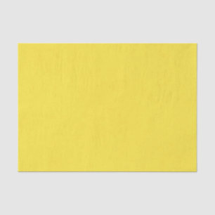 Papier Mousseline Joyeux Anniversaire citron jaune