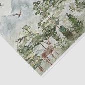 Papier Mousseline Joyeux Anniversaire Nature et Amour extérieur (Détail)