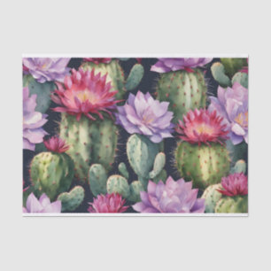 Papier Mousseline Joyeux Anniversaire Succulent Plantes, Fleurs de C