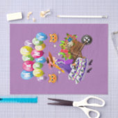 Papier Mousseline Joyeux Anniversaire Tissu Papier Victorien (Artisanat)