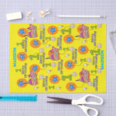 Papier Mousseline Joyeux Anniversaire Tissue Paper #1 Premier Annive (Artisanat)