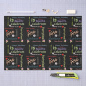 Papier Mousseline Joyeux anniversaire Tissue Paper Mère en droit (Artisanat)