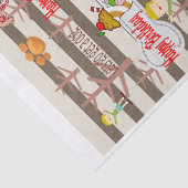 Papier Mousseline Joyeux Anniversaire Tissue Paper Wish for a dog (Détail)