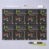 Papier Mousseline Joyeux anniversaire Tissue Paper Zoey (Artisanat)