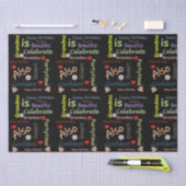 Papier Mousseline Joyeux Anniversaire Tissue Papier grand-mère (Artisanat)