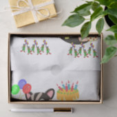 Papier Mousseline Joyeux Anniversaire Tissue Papier Possum Gâteau (Cadeau)