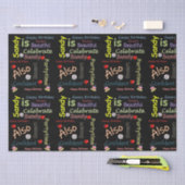 Papier Mousseline Joyeux Anniversaire Tissue Papier Sandy (Artisanat)