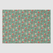 Papier Mousseline Joyeux Chiens de Carlin Woofmas (Recto)