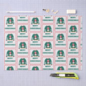 Papier Mousseline Joyeux Chreeshmas Penguin (Artisanat)