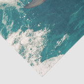 Papier Mousseline Joyeux dauphins (Détail)