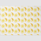 Papier Mousseline Joyeux dénouement soleil et lune (Recto)