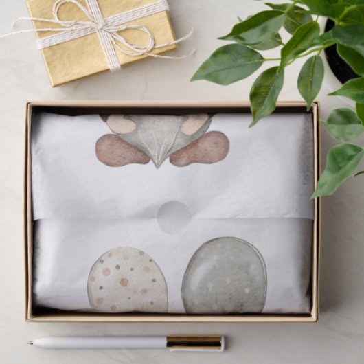 Papier Mousseline Joyeux Gnome d'anniversaire (Cadeau)