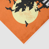 Papier Mousseline Joyeux Halloween (Détail)