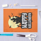 Papier Mousseline Joyeux Halloween (Artisanat)