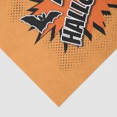 Papier Mousseline Joyeux Halloween (Détail)