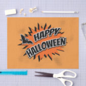 Papier Mousseline Joyeux Halloween (Artisanat)