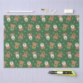 Papier Mousseline Joyeux Jour de la Saint Patrick Welsh Wire Fox Ter (Artisanat)