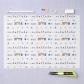 Papier Mousseline Joyeux journal de Tissus de Challah Days (Artisanat)