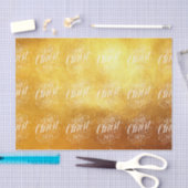 Papier Mousseline Joyeux Joyeux Noël de luxe Script religieux (Artisanat)