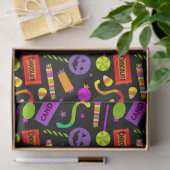 Papier Mousseline Joyeux Motif de bonbons Halloween (Cadeau)