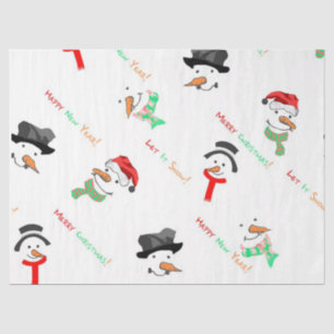 Papier Mousseline Joyeux Noël
