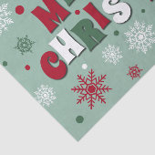 Papier Mousseline Joyeux Noël (Détail)