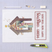 Papier Mousseline Joyeux Noël ! (Artisanat)