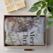 Papier Mousseline Joyeux Noël (Cadeau)