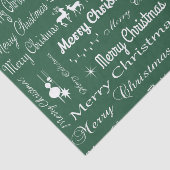 Papier Mousseline Joyeux Noël (Détail)