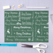 Papier Mousseline Joyeux Noël (Artisanat)