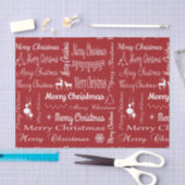 Papier Mousseline Joyeux Noël (Artisanat)