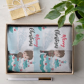 Papier Mousseline Joyeux Noël (Cadeau)