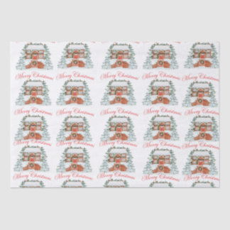 Papier Mousseline Joyeux Noël