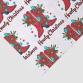 Papier Mousseline Joyeux Noël Boots (Détail)