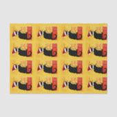 Papier Mousseline Joyeux Noël - Conversation Noir (Recto)