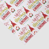 Papier Mousseline Joyeux Noël De Notre Gnome À Votre (Détail)