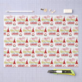 Papier Mousseline Joyeux Noël De Notre Gnome À Votre (Artisanat)