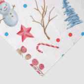 Papier Mousseline Joyeux Noël Design 3 (Détail)